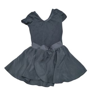 Stelle Black Ballet‎ Dance Leotard & Skirt Set Girls XXS 85